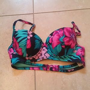 Tropical Push-up Bikini Top TARGET Xhilaration